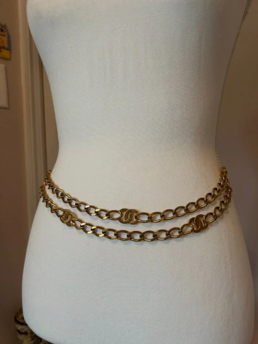 Chanel Necklace/Belt - 1997 Fall/Winter Collection - 24k Gold - Picture 4 of 6